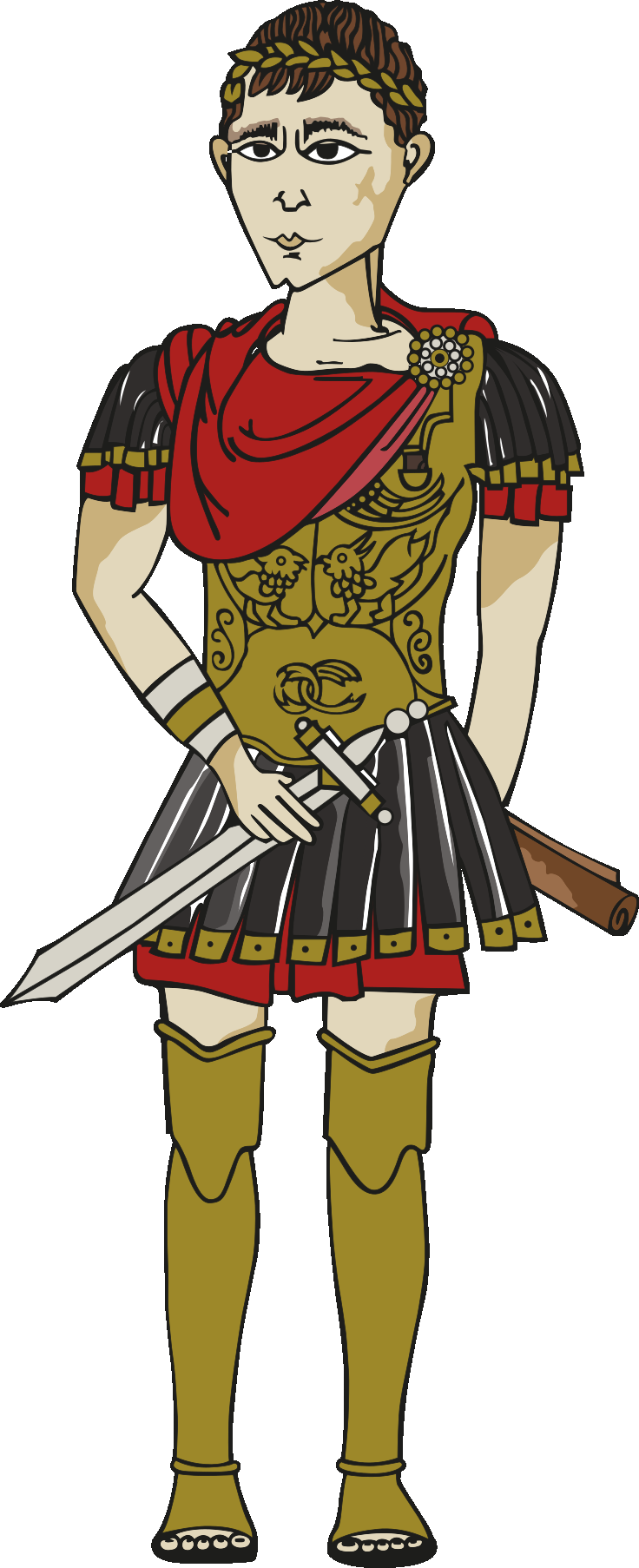 Julius Caesar front cut