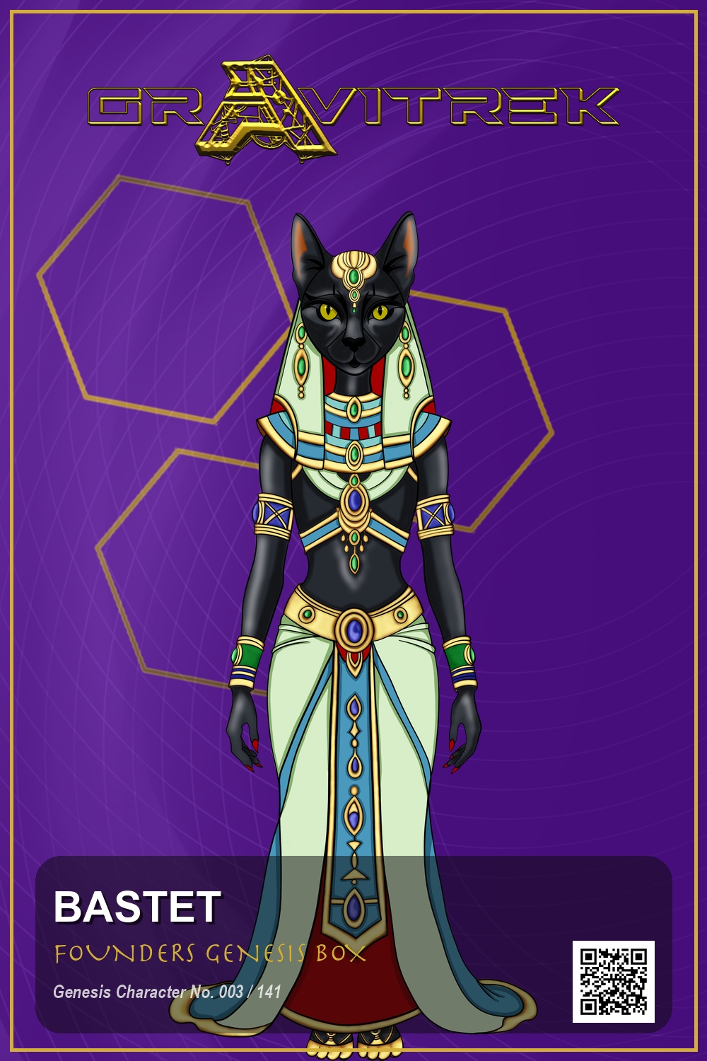 Bastet character card