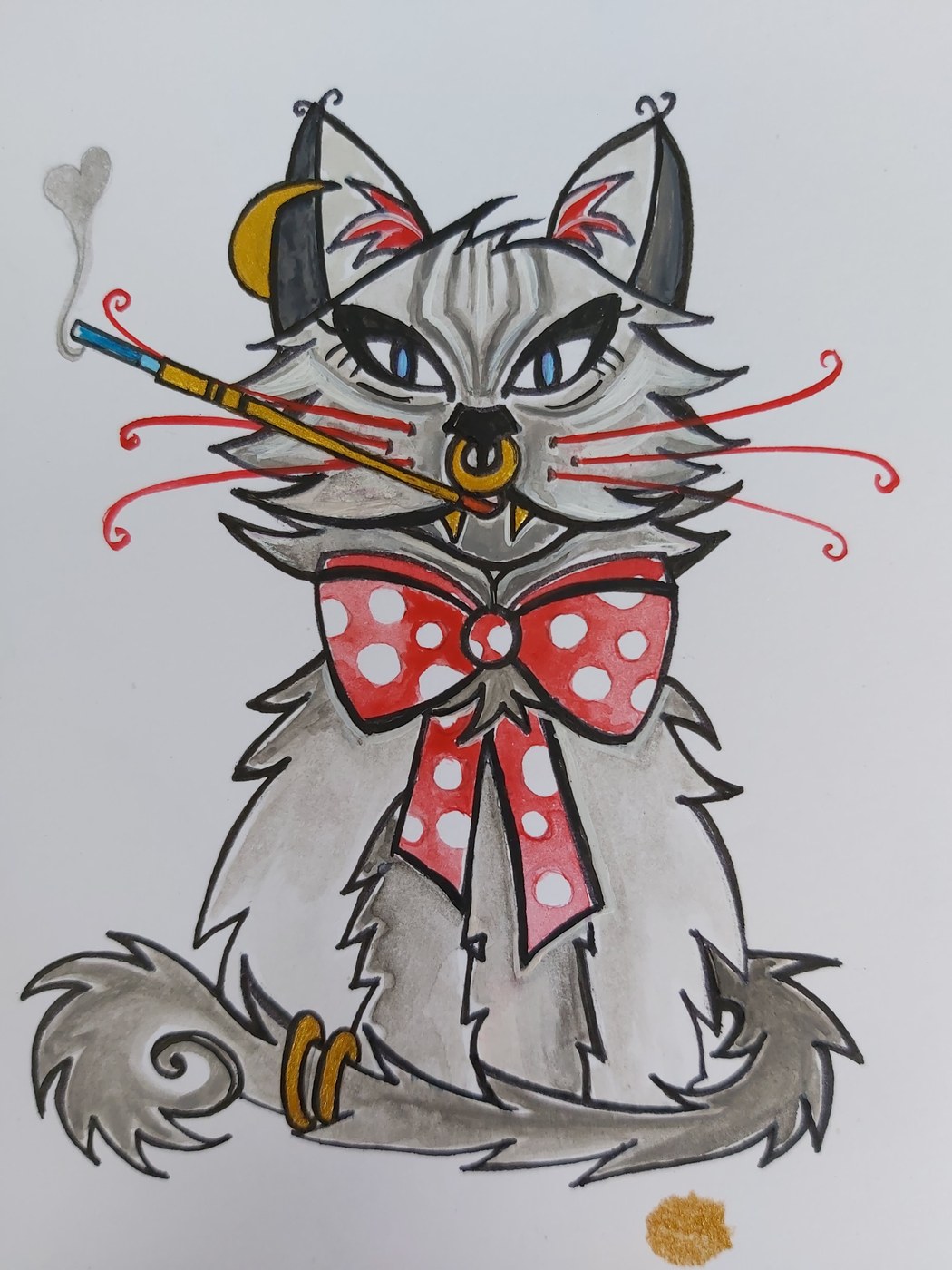 Bassie — early test drawing
