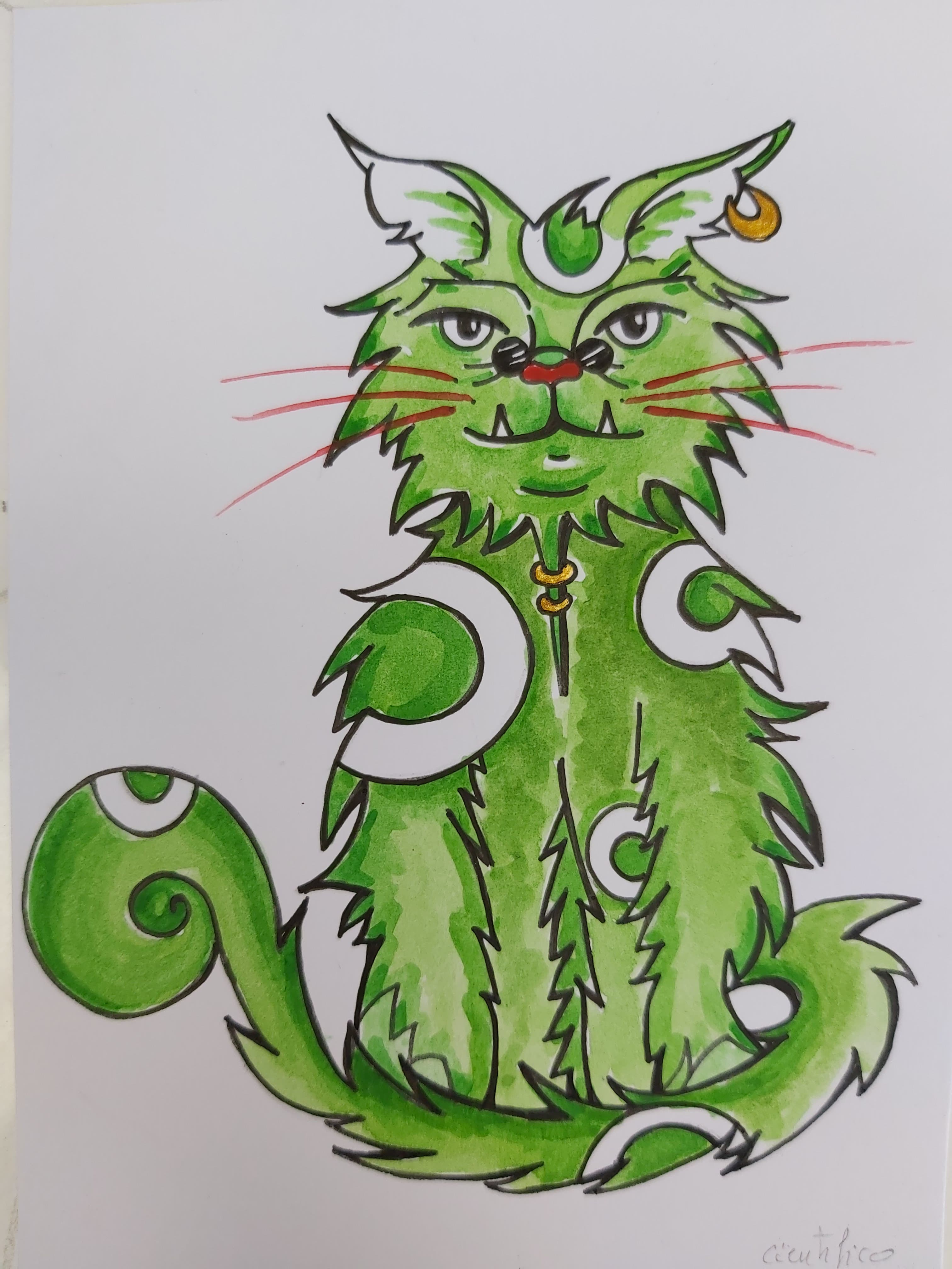 Bomani — original drawing