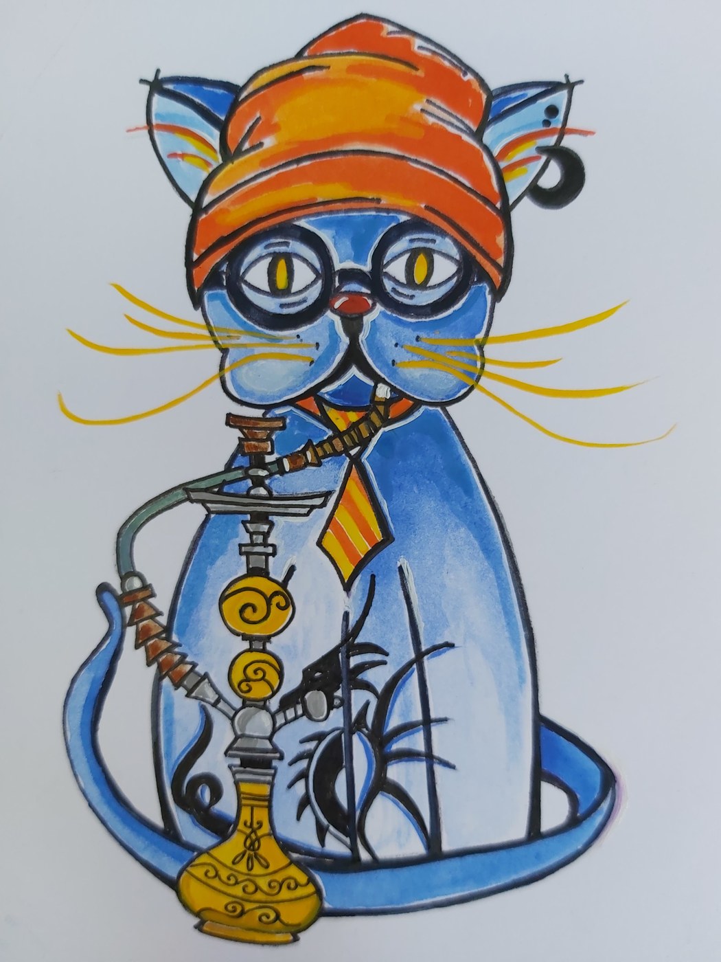 Hugo — early test drawing