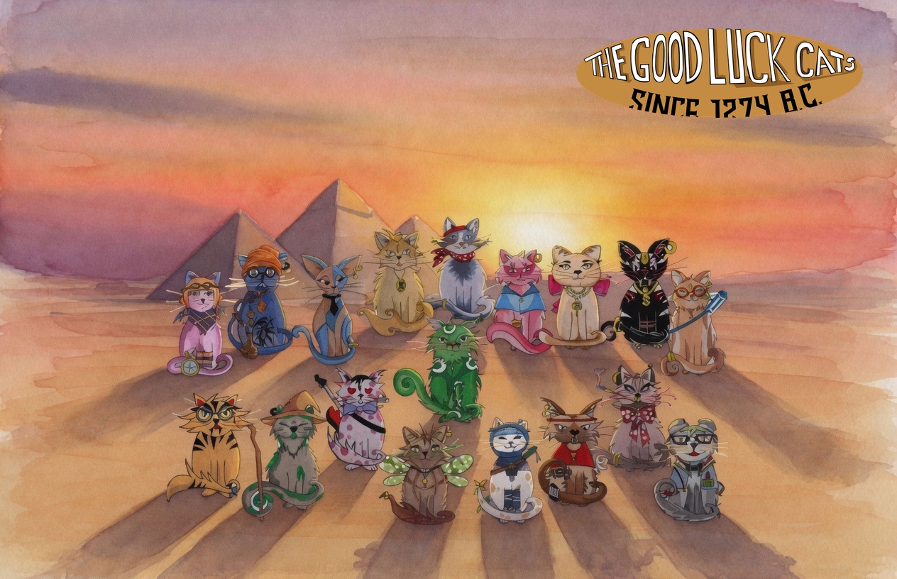 The Good Luck Cats