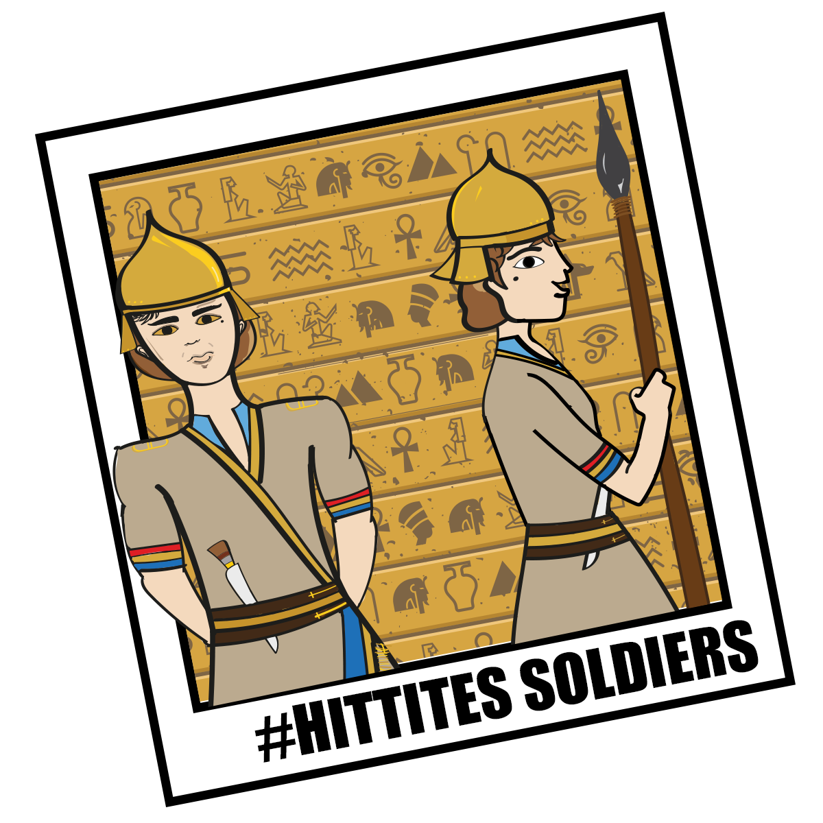 Hittite soldiers of Muwatalli's army