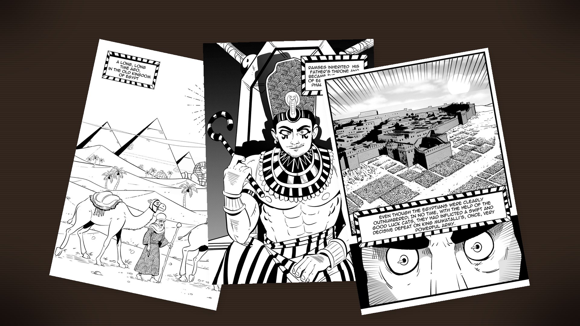 Manga booklet