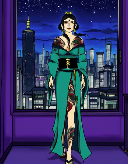 Yumi Nakamura (Yakuza Queen)